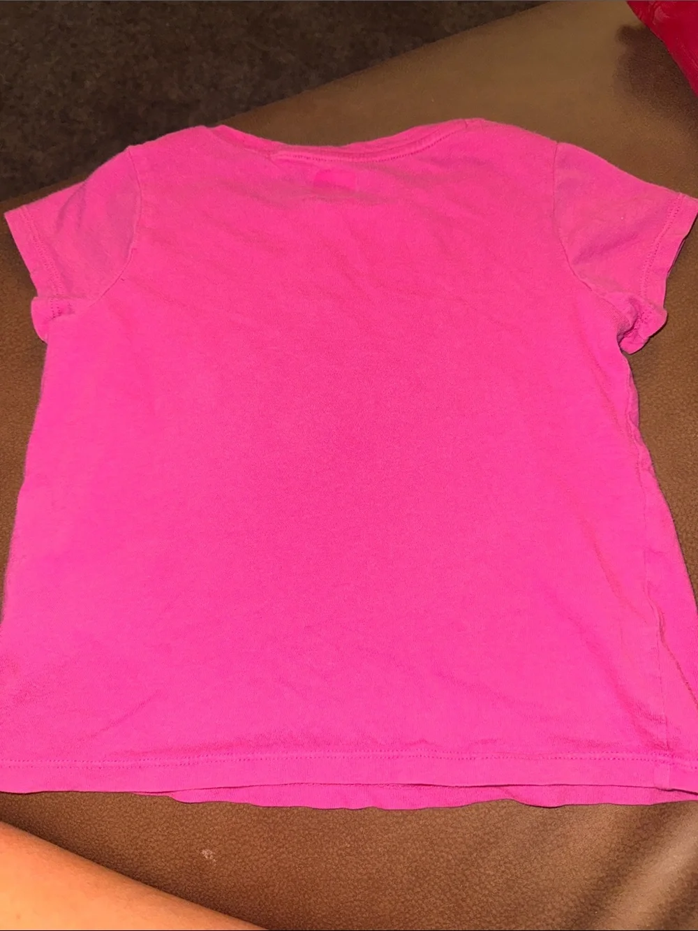 2  Pink Graphic Logo Tees Size 5